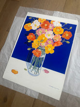 Load image into Gallery viewer, Poppies on The Night of The Blue Moon