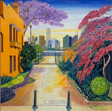 Load image into Gallery viewer, After The Rain, The Walk to Victoria Street - Framed