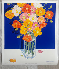Load image into Gallery viewer, Poppies on The Night of The Blue Moon