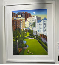 Load image into Gallery viewer, Figure in Landscape, Elizabeth Bay - Framed