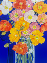 Load image into Gallery viewer, Poppies on The Night of The Blue Moon