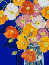 Load image into Gallery viewer, Poppies on The Night of The Blue Moon