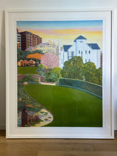 Load image into Gallery viewer, Spring Dawn in The Magical Garden - Framed
