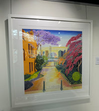 Load image into Gallery viewer, After The Rain, The Walk to Victoria Street - Framed