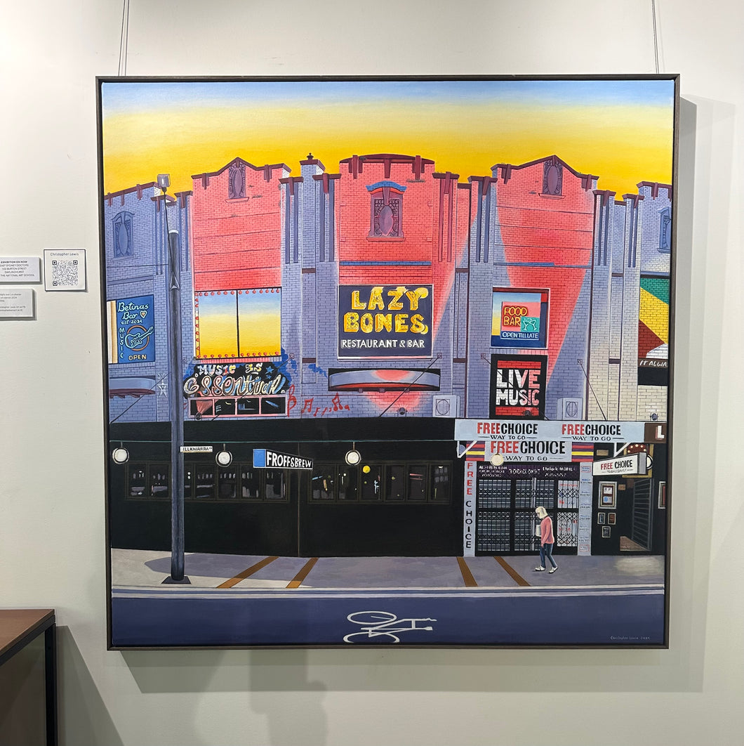 Twilight Over Lazybones Marrickville.