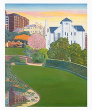 Load image into Gallery viewer, Spring Dawn in The Magical Garden - Framed