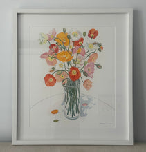 Load image into Gallery viewer, Poppies With Three Bees