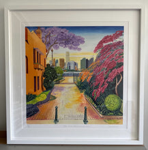 Load image into Gallery viewer, After The Rain, The Walk to Victoria Street - Framed
