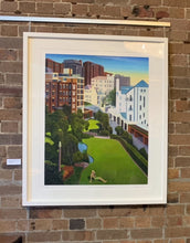 Load image into Gallery viewer, Figure in Landscape, Elizabeth Bay - Framed