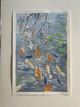 Load image into Gallery viewer, Study for The Koi Pond